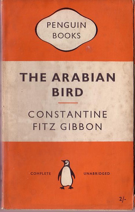Constantine Fitz Gibbon  THE ARABIAN BIRD front book cover image