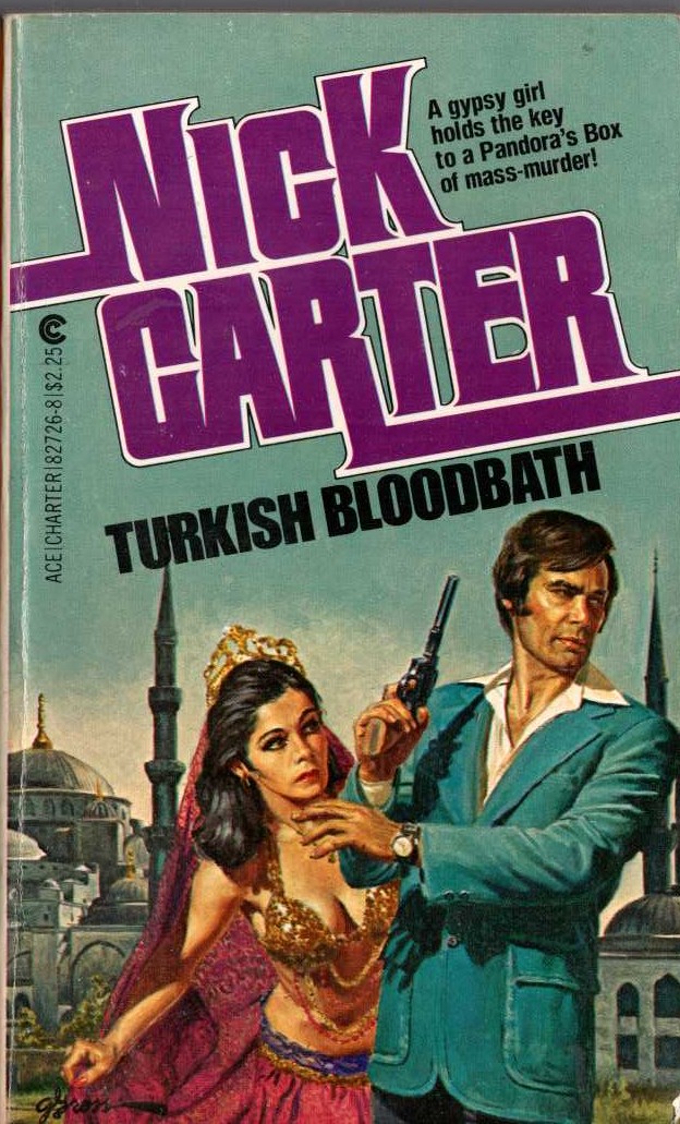 Nick Carter  TURKISH BLOODBATH front book cover image