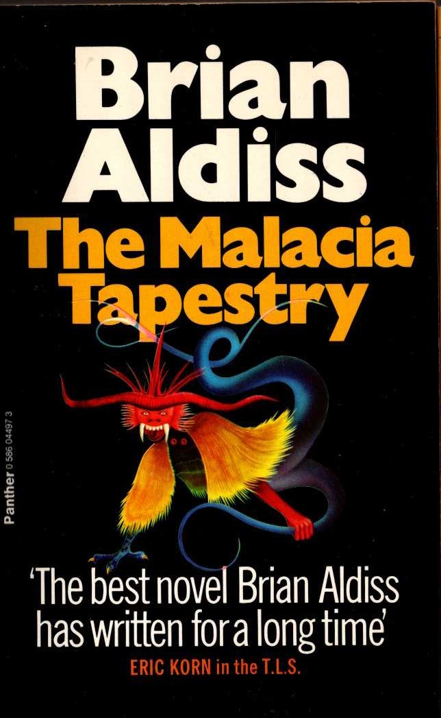 Brian Aldiss  THE MALACIA TAPESTRY front book cover image