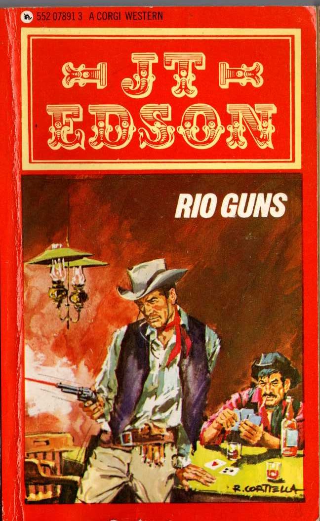 J.T. Edson  RIO GUNS front book cover image