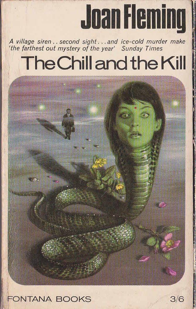 Joan Fleming  THE CHILL AND THE KILL front book cover image