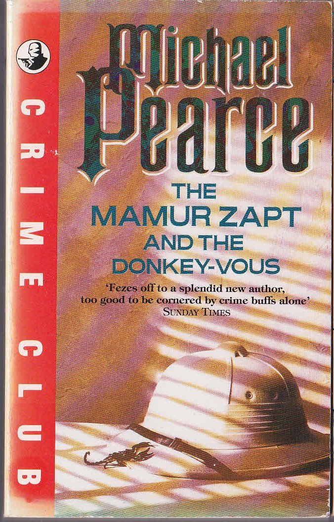 Michael Pearce  THE MAMUR ZAPT AND THE DONKEY-VOUS front book cover image