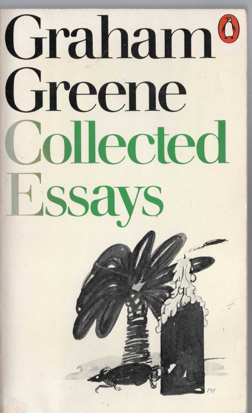 Graham Greene  COLLECTED ESSAYS front book cover image