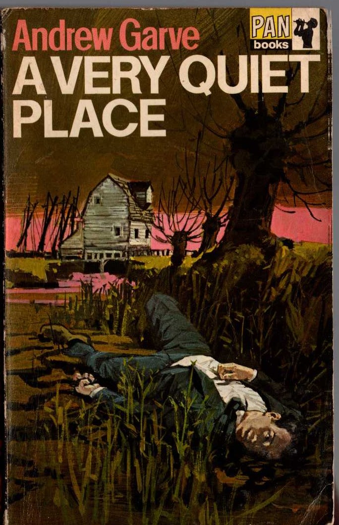Andrew Garve  A VERY QUIET PLACE front book cover image