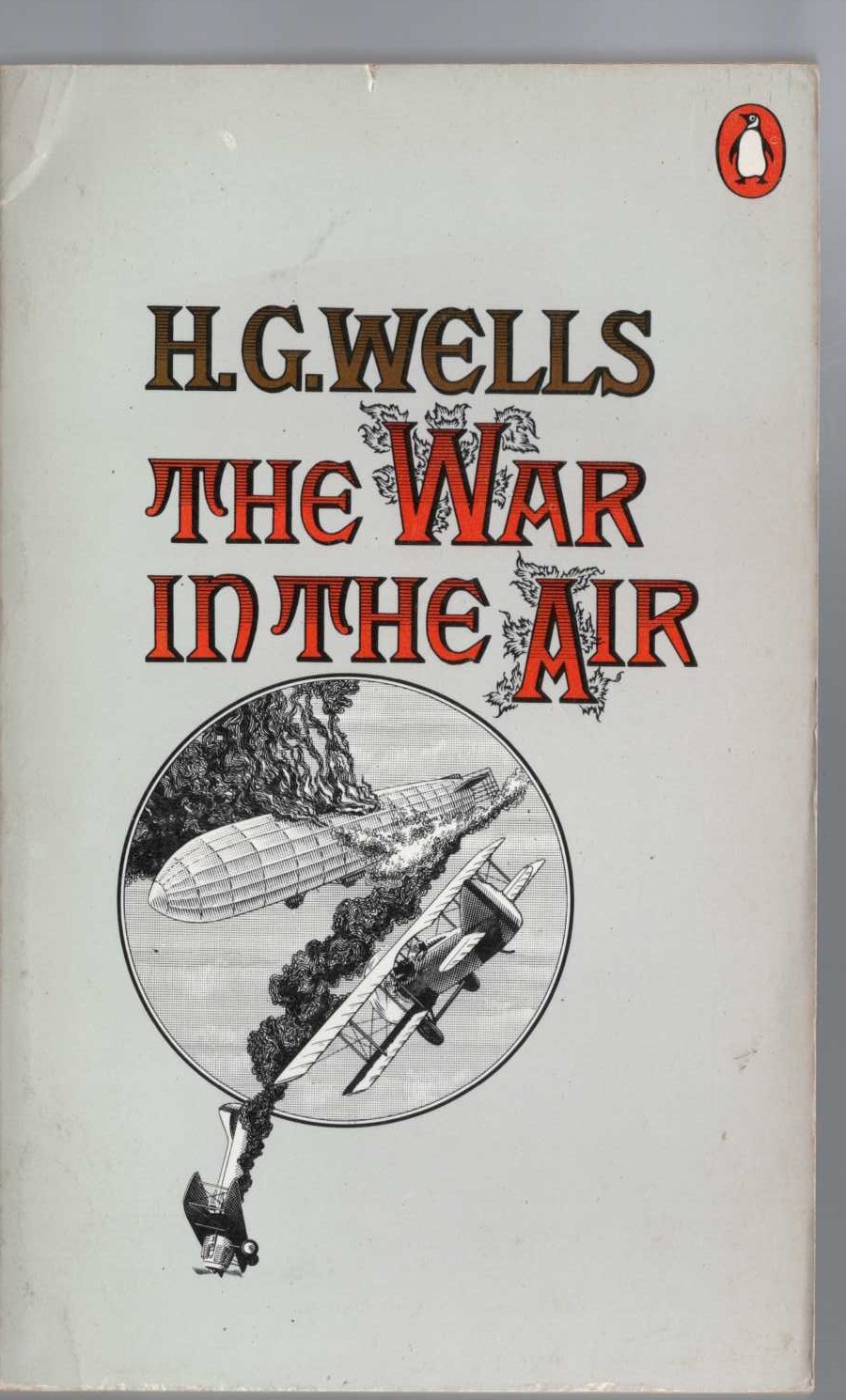 H.G. Wells  THE WAR IN THE AIR front book cover image