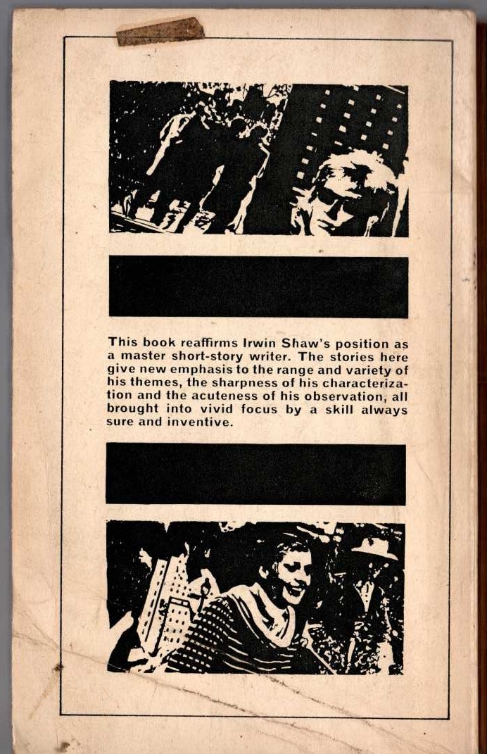 Irwin Shaw  TIP ON A DEAD JOCKEY magnified rear book cover image