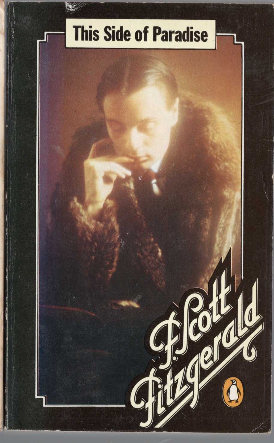 F.Scott Fitzgerald  THIS SIDE OF PARADISE front book cover image