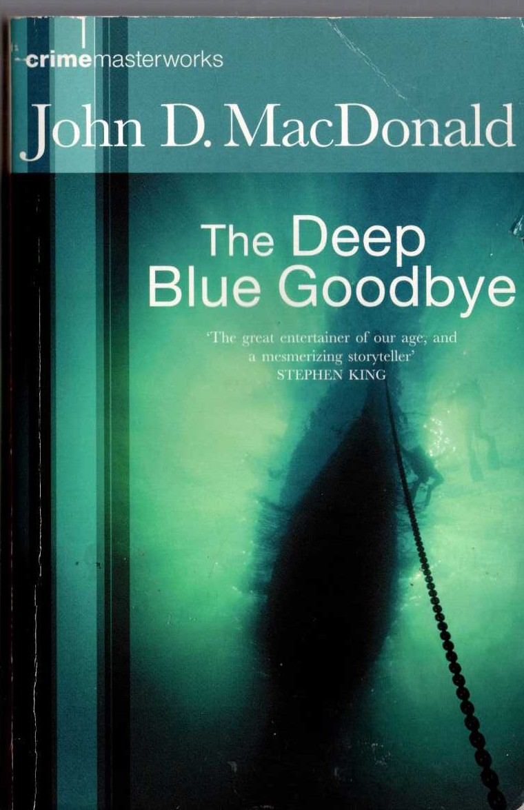 John D. MacDonald  THE DEEP BLUE GOODBYE front book cover image