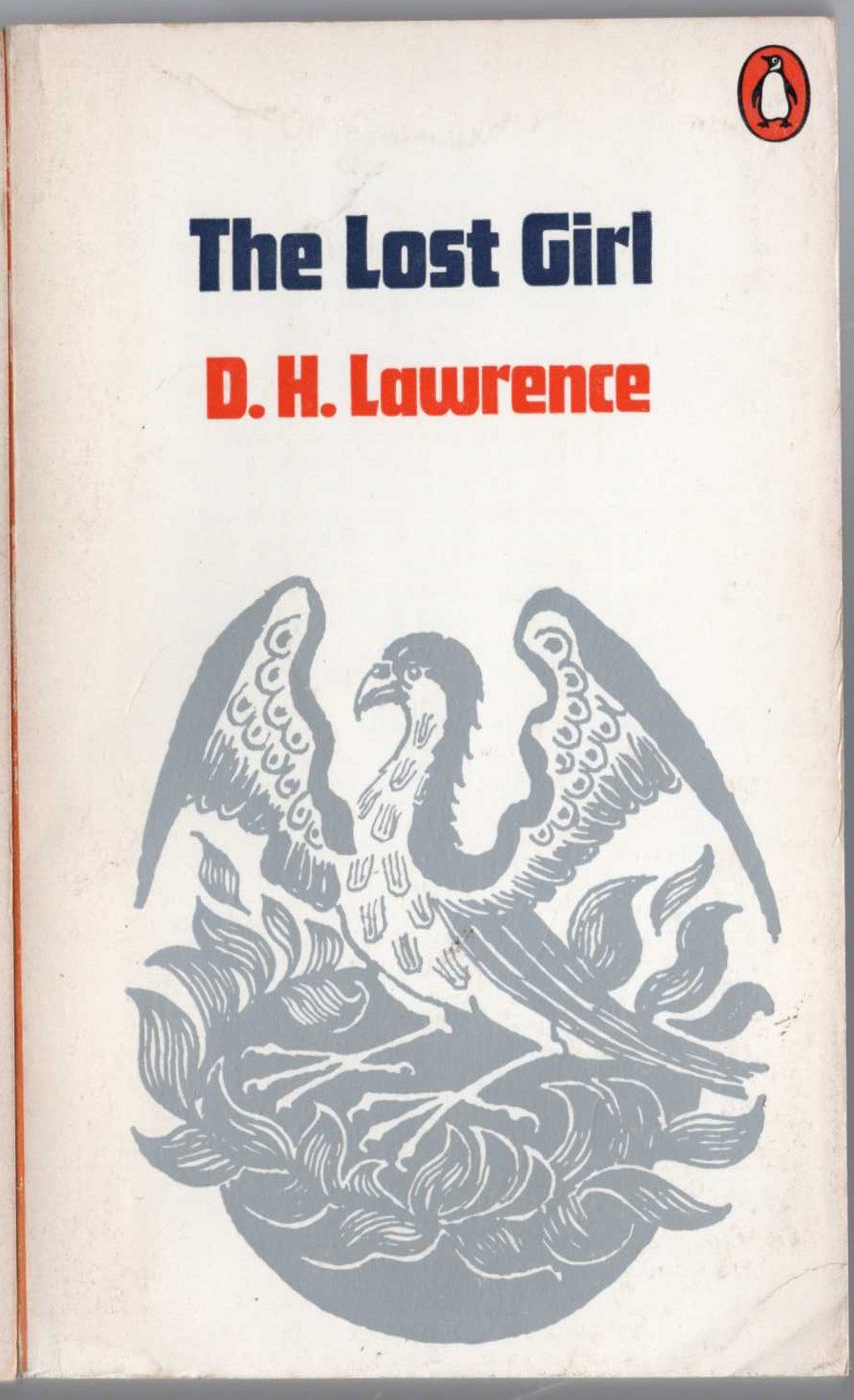 D.H. Lawrence  THE LOST GIRL front book cover image