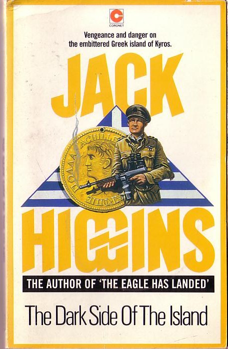 Jack Higgins  THE DARK SIDE OF THE ISLAND front book cover image