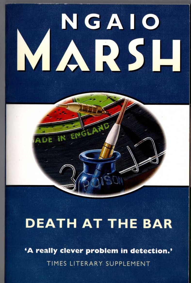 Ngaio Marsh  DEATH AT THE BAR front book cover image