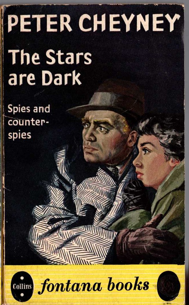 Peter Cheyney  THE STARS ARE DARK front book cover image