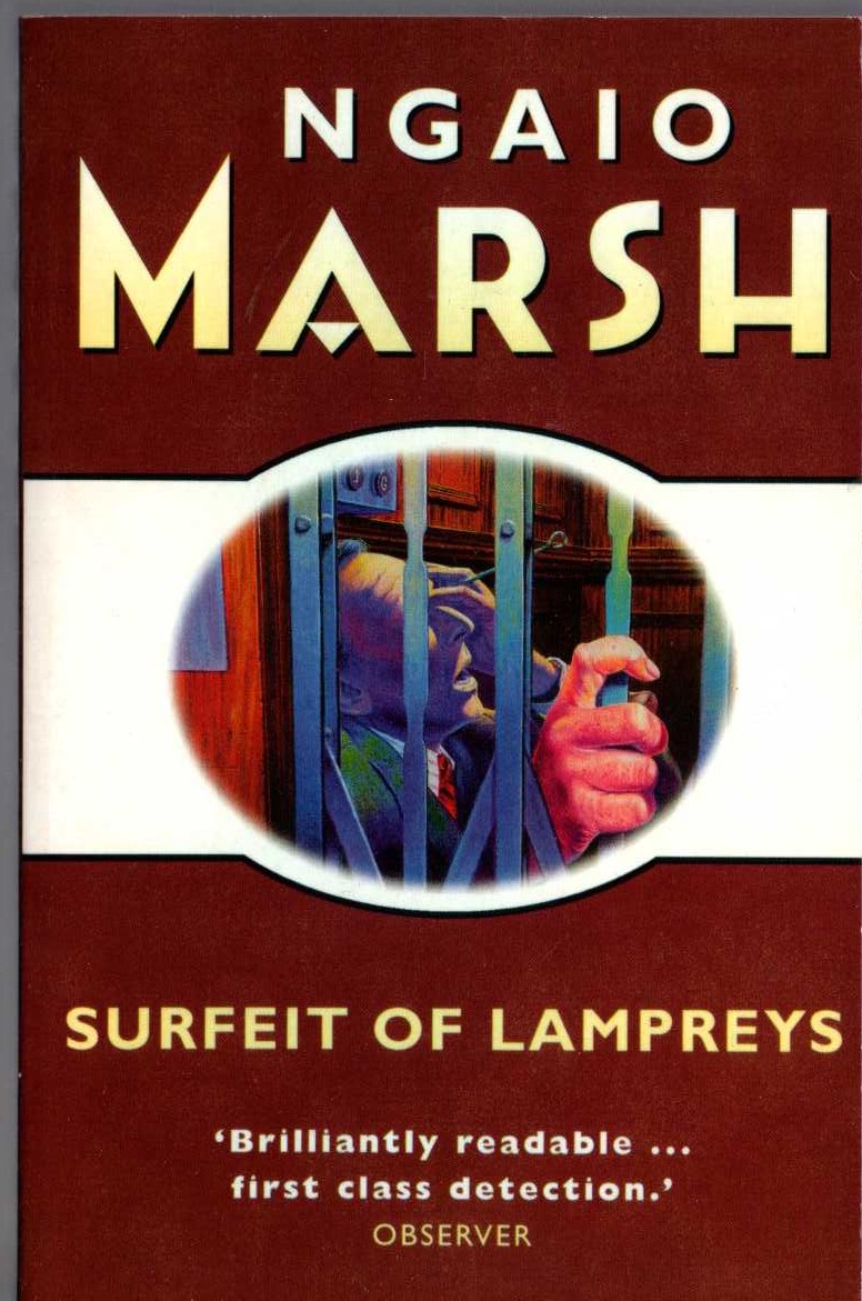 Ngaio Marsh  SURFEIT OF LAMPREYS front book cover image