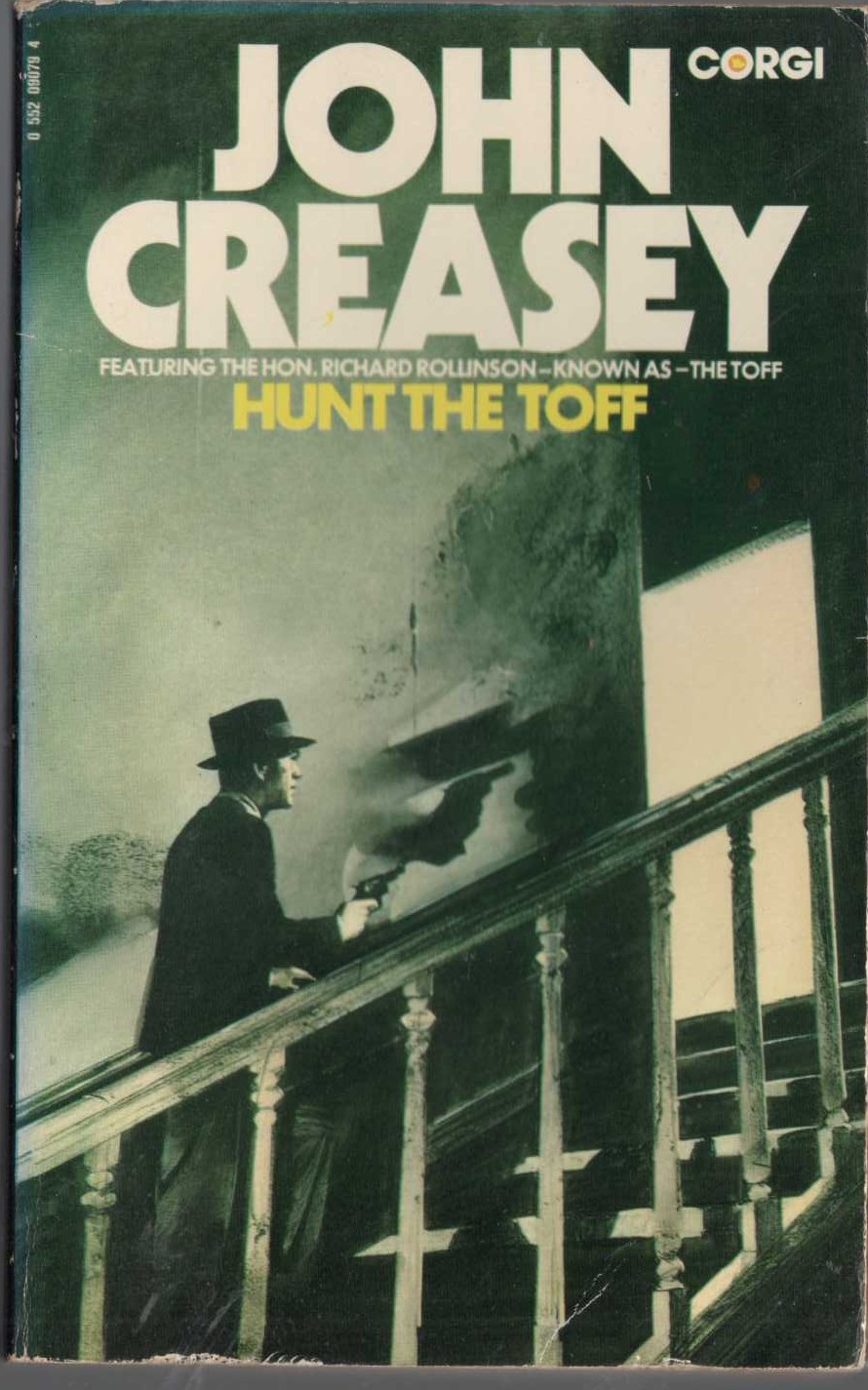 John Creasey  HUNT THE TOFF front book cover image