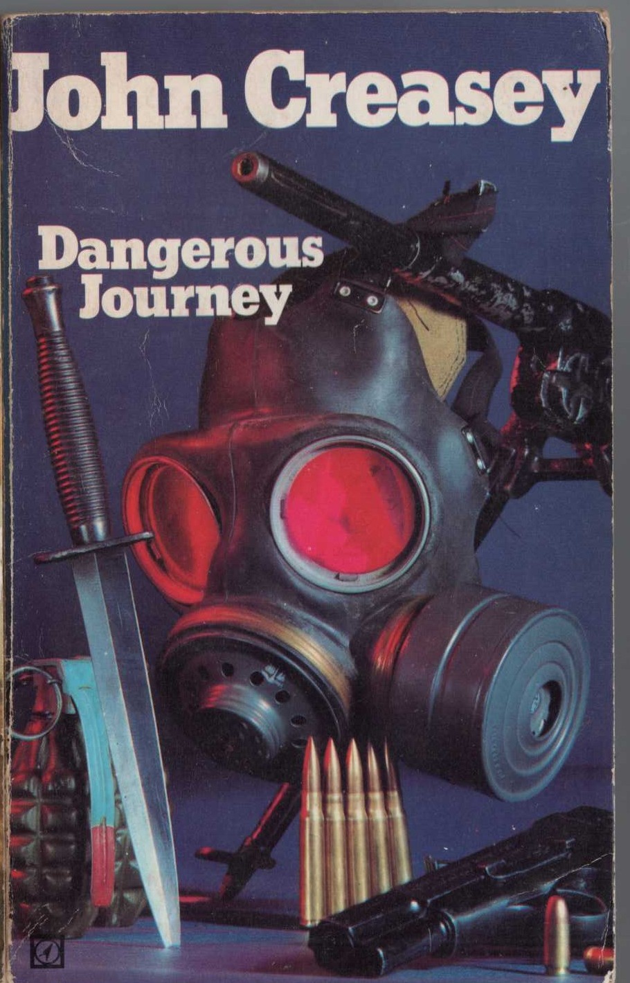 John Creasey  DANGEROUS JOURNEY front book cover image