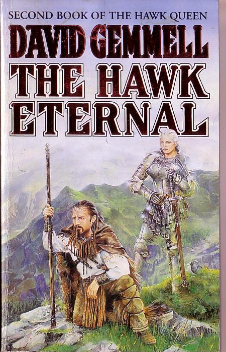 David Gemmell  THE HAWK ETERNAL front book cover image