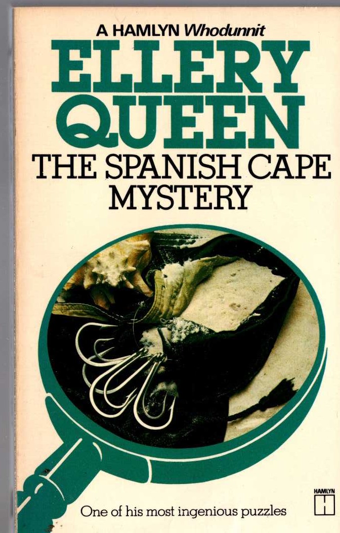 Ellery Queen  THE SPANISH CAPE MYSTERY front book cover image