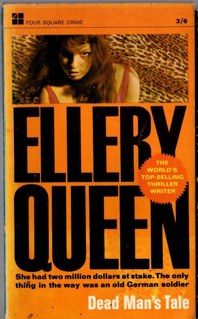 Ellery Queen  DEAD MAN'S TALE front book cover image