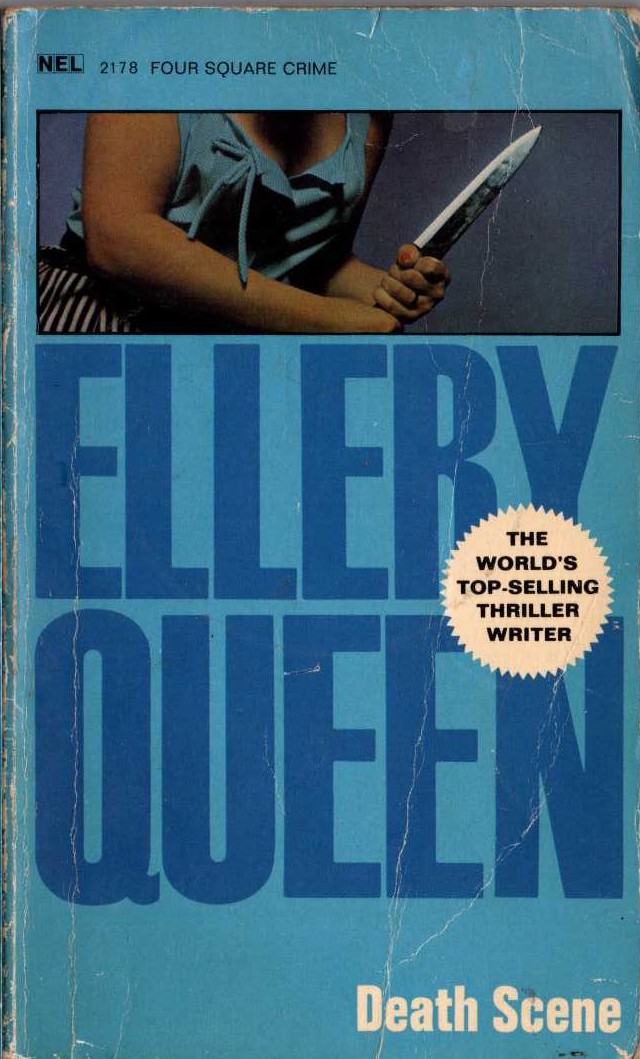Ellery Queen (edit) DEATH SCENE front book cover image