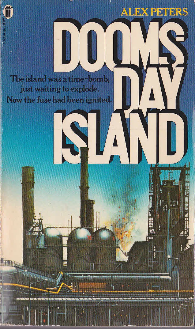 Alex Peters  DOOMSDAY ISLAND front book cover image