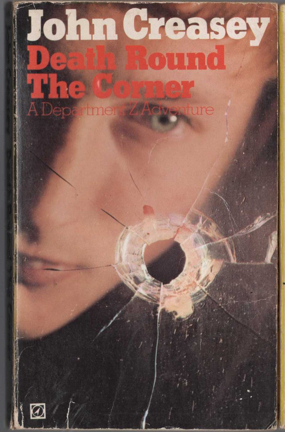 John Creasey  DEATH ROUND THE CORNER (Department Z) front book cover image