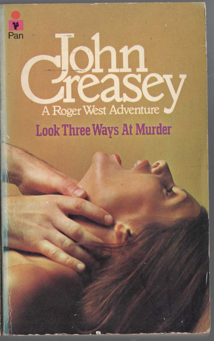 John Creasey  LOOK THREE WAYS AT MURDER (Roger West) front book cover image