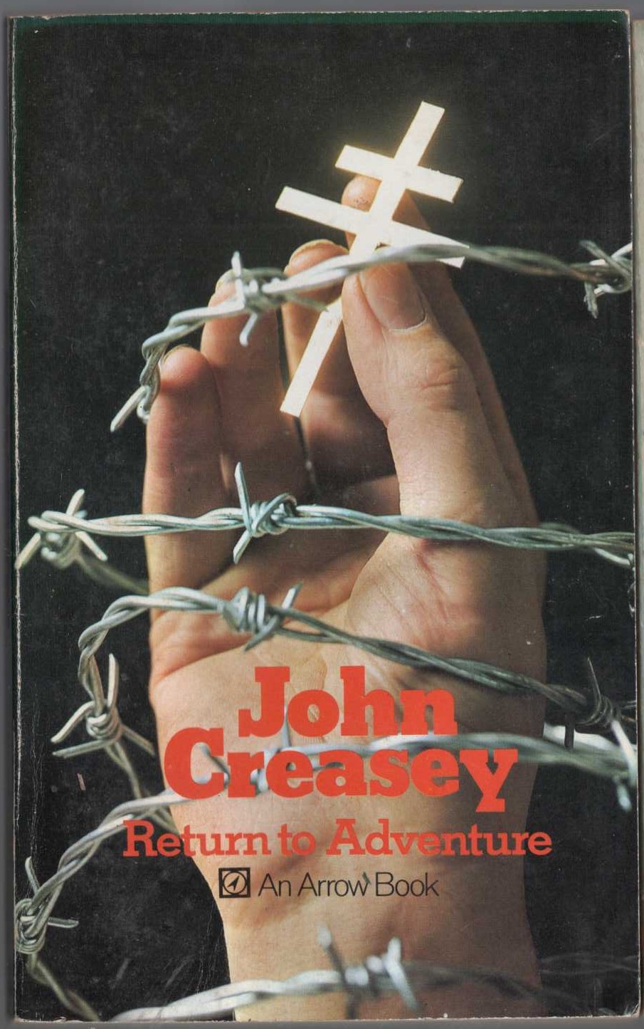 John Creasey  RETURN TO ADVENTURE front book cover image