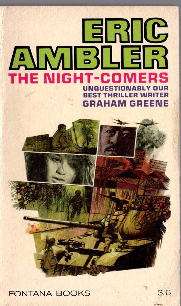 Eric Ambler  THE NIGHT-COMERS front book cover image