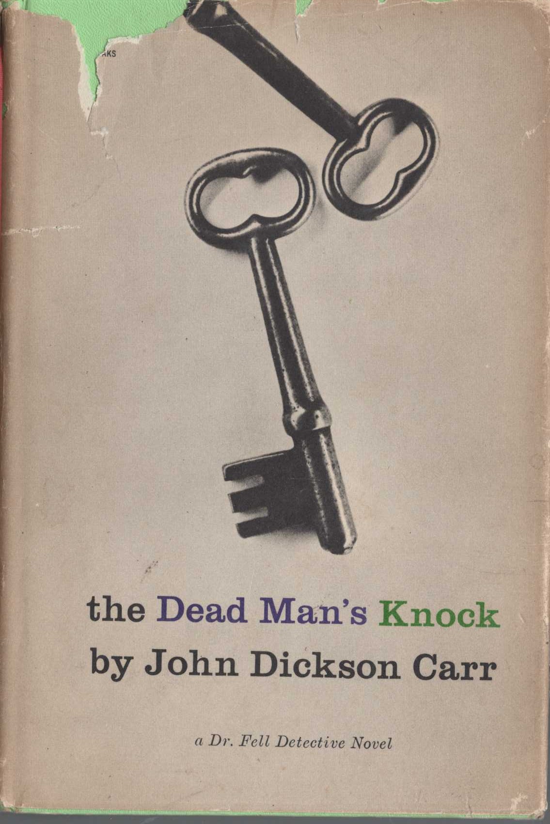 THE DEAD MAN'S KNOCK front book cover image