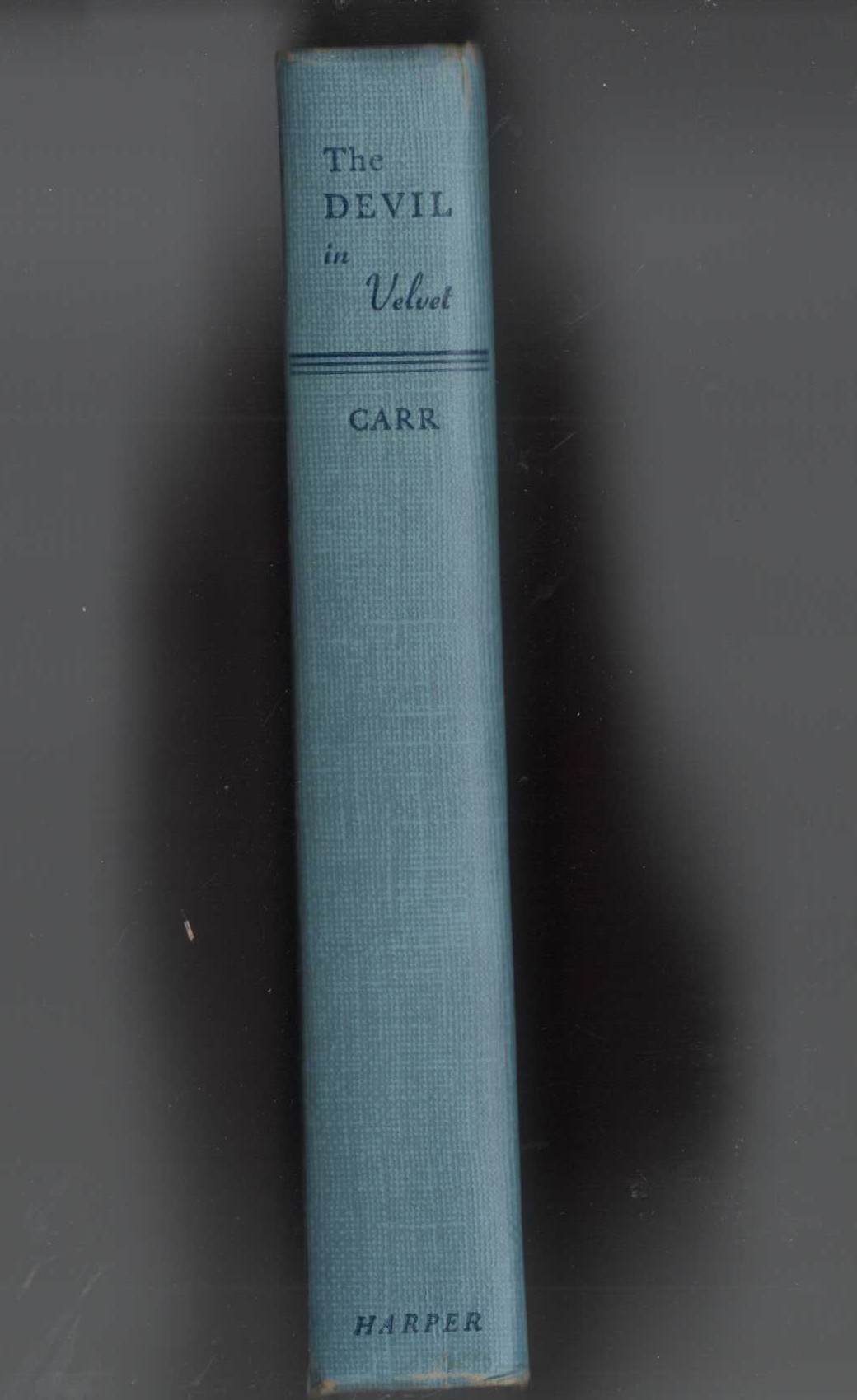 THE DEVIL IN VELVET front book cover image