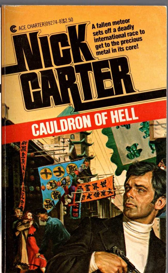 Nick Carter  CAULDRON OF HELL front book cover image