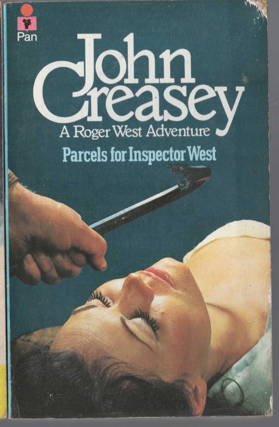 John Creasey  PARCELS FOR INSPECTOR WEST front book cover image