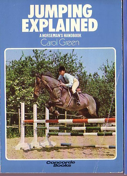 Carol Green  JUMPING EXPLAINED magnified rear book cover image