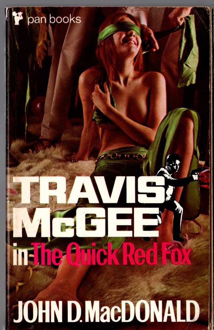 John D. MacDonald  THE QUICK RED FOX front book cover image