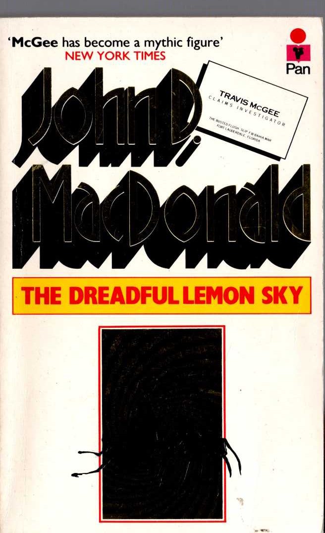 John D. MacDonald  THE DREADFUL LEMON SKY front book cover image