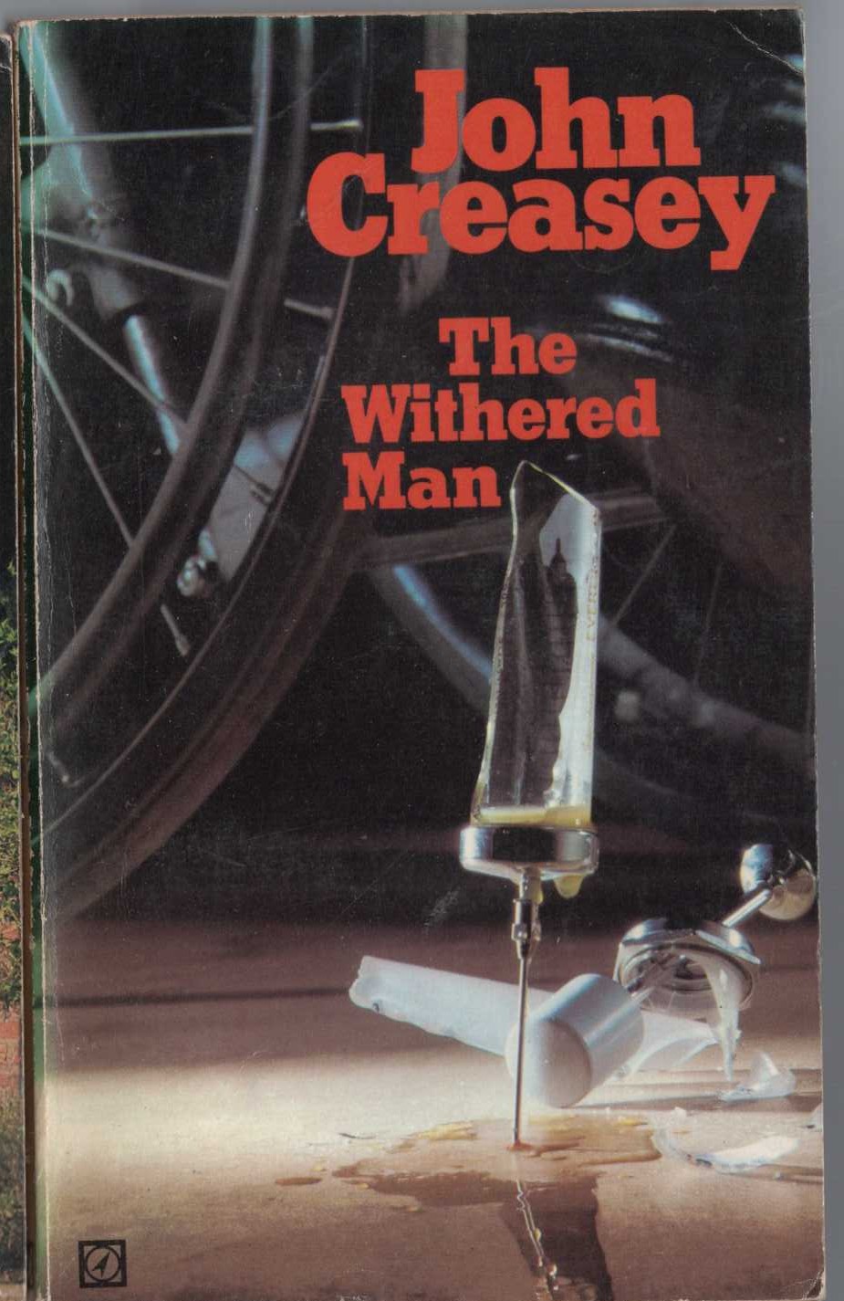 John Creasey  THE WITHERED MAN front book cover image