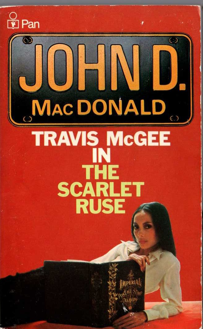 John D. MacDonald  THE SCARLET RUSE front book cover image