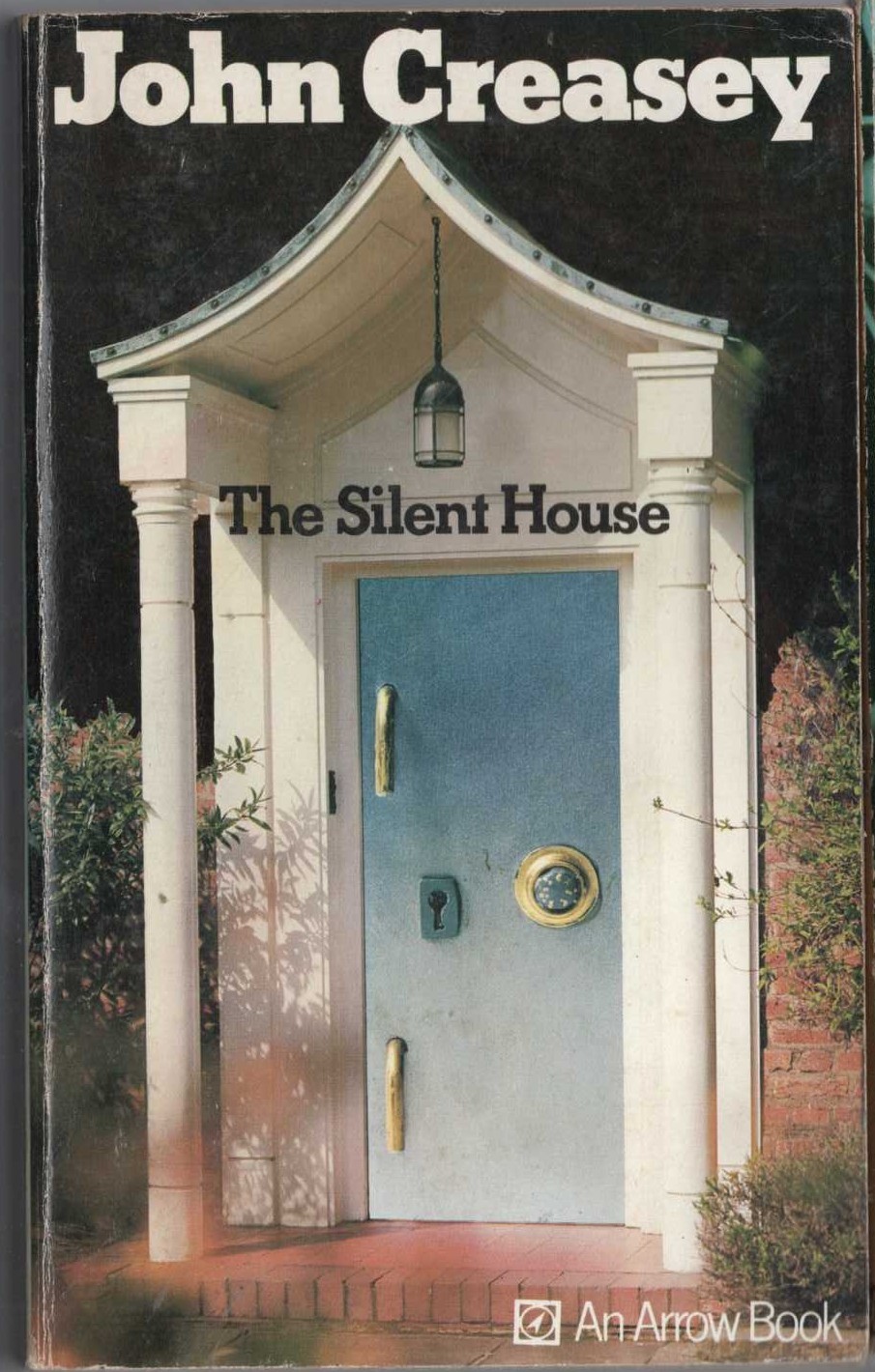 John Creasey  THE SILENT HOUSE front book cover image