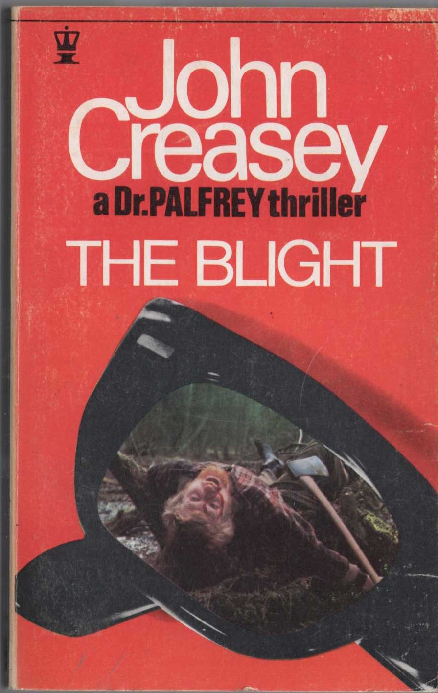 John Creasey  THE BLIGHT (Doctor Palfrey) front book cover image