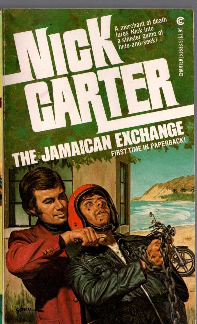 Nick Carter  THE JAMAICAN EXCHANGE front book cover image