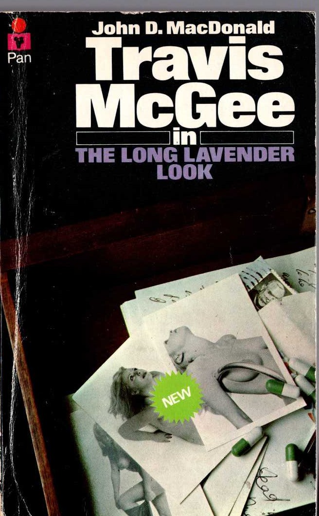 John D. MacDonald  THE LONG LAVENDER LOOK front book cover image