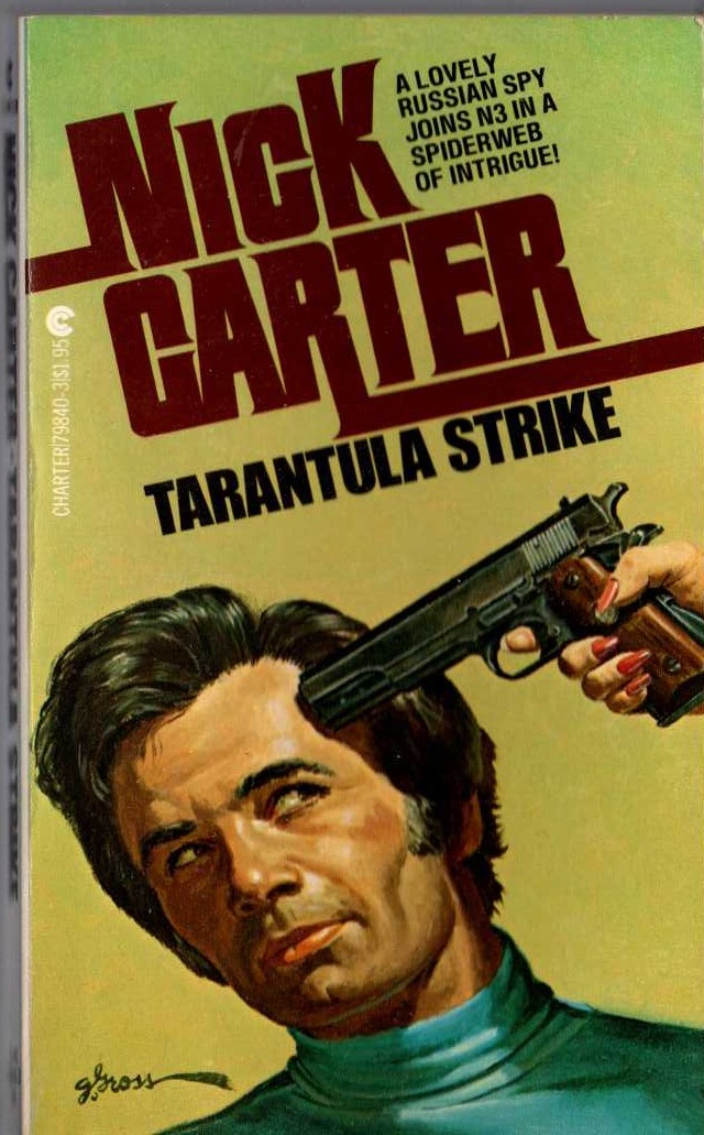Nick Carter  TARANTULA STRIKE front book cover image