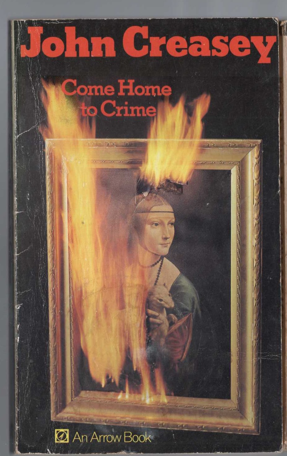 John Creasey  COME HOME TO CRIME front book cover image