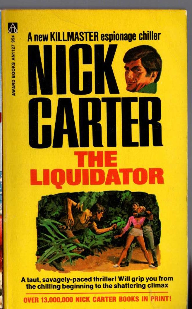 Nick Carter  THE LIQUIDATOR front book cover image