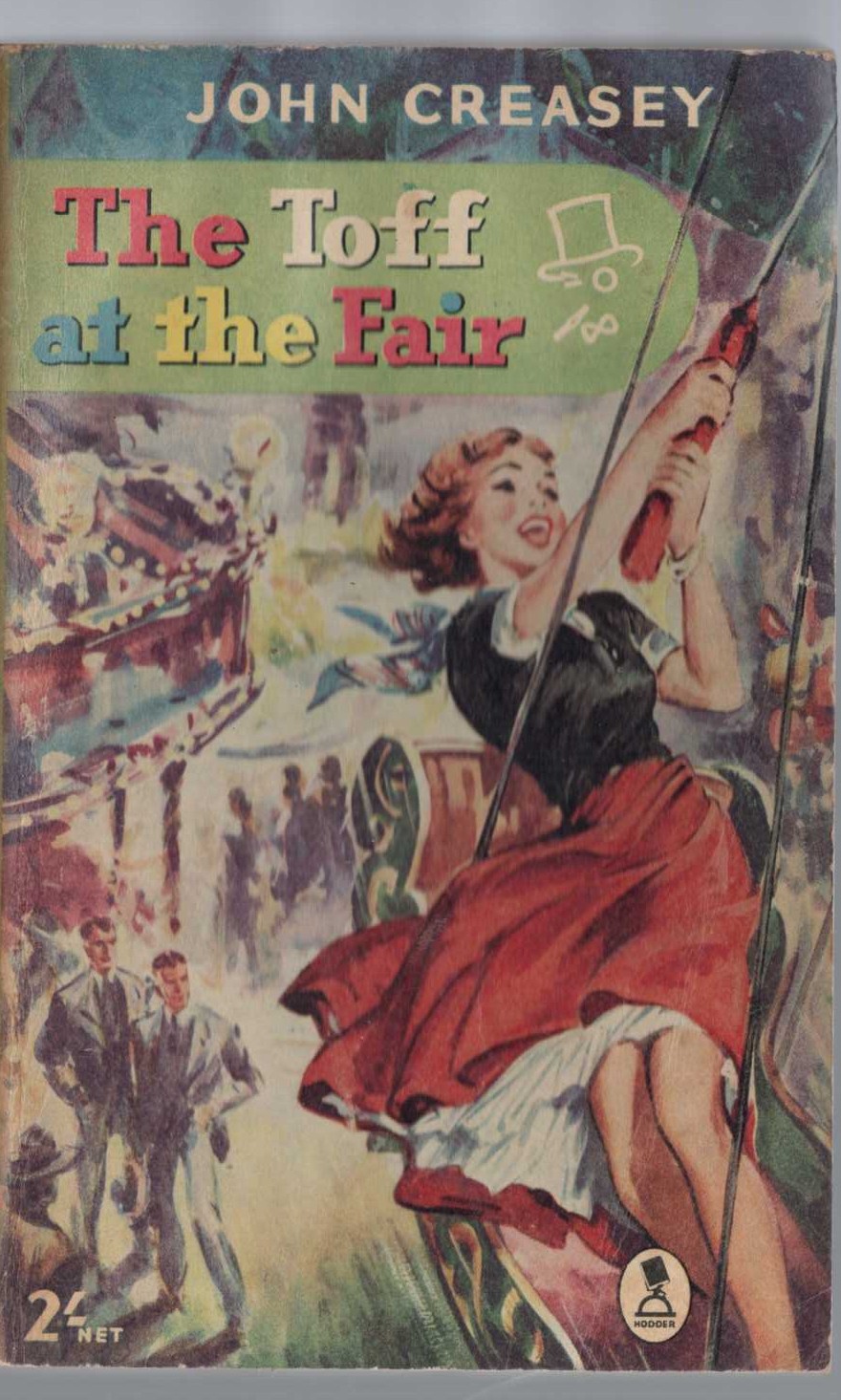 John Creasey  THE TOFF AT THE FAIR front book cover image