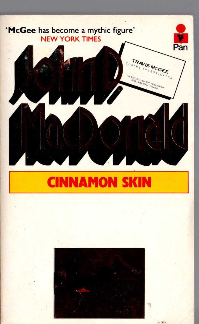 John D. MacDonald  CINNAMON SKIN front book cover image