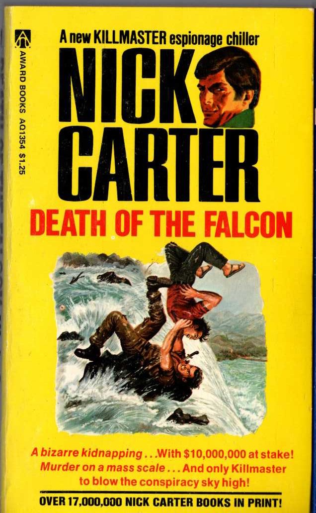 Nick Carter  DEATH OF THE FALCON front book cover image