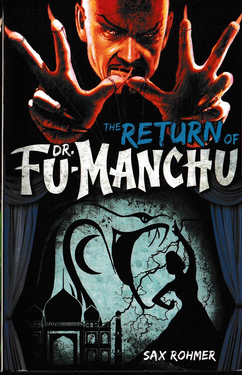 Sax Rohmer  THE RETURN OF FU-MANCHU front book cover image