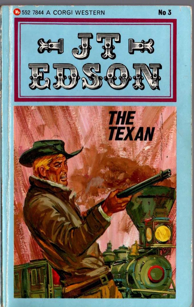 J.T. Edson  THE TEXAN front book cover image