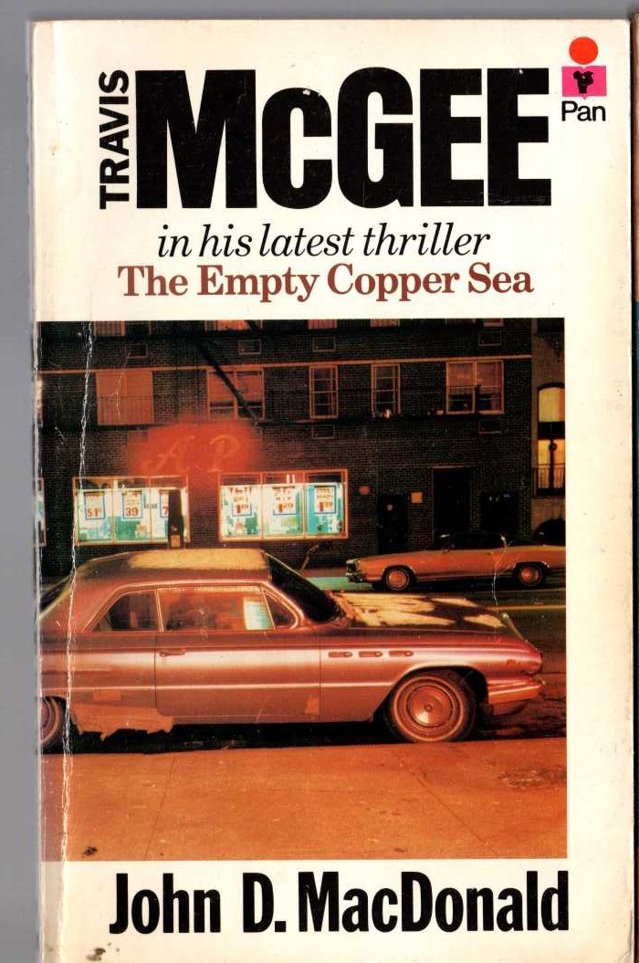 John D. MacDonald  THE EMPTY COPPER SEA front book cover image